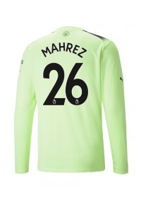 Fotbalové Dres Manchester City Riyad Mahrez #26 Třetí Oblečení 2022-23 Dlouhý Rukáv